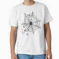 Spider Web & Creepy Spiders  Gothic Halloween Design by Tamawy