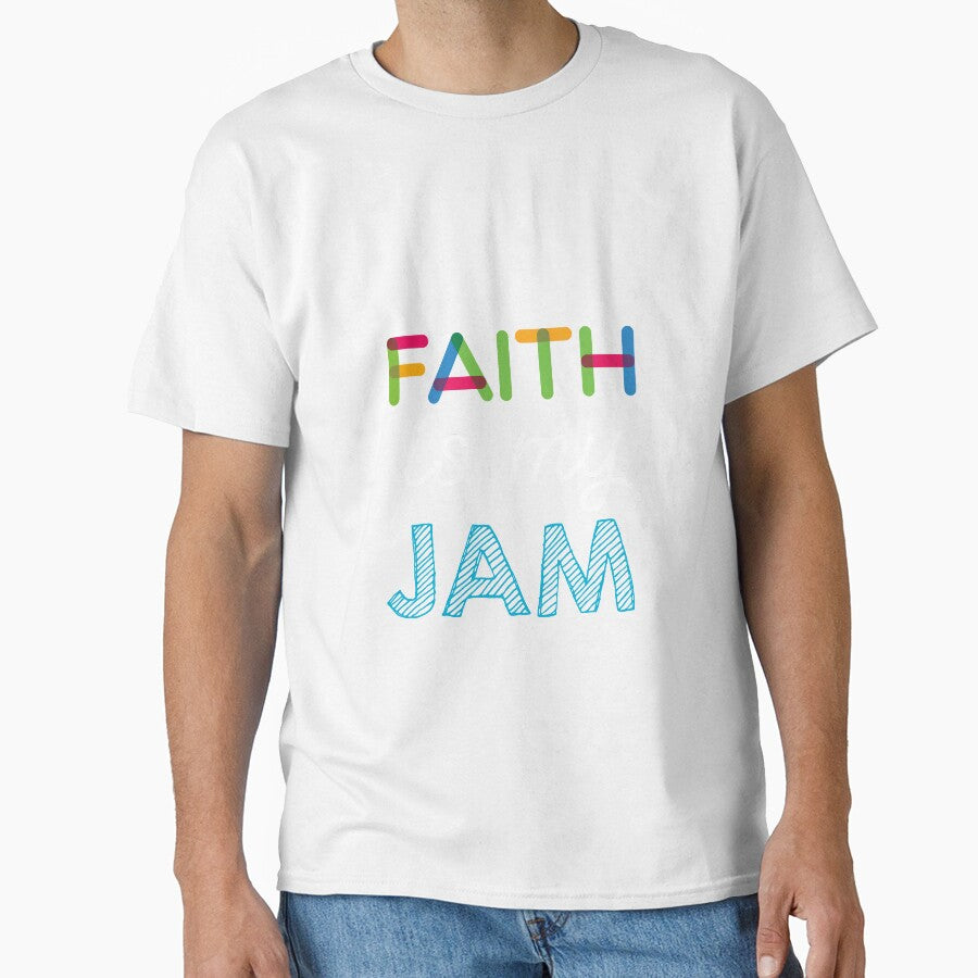 Faith is my Jam. Funny Faith Design by Custom365