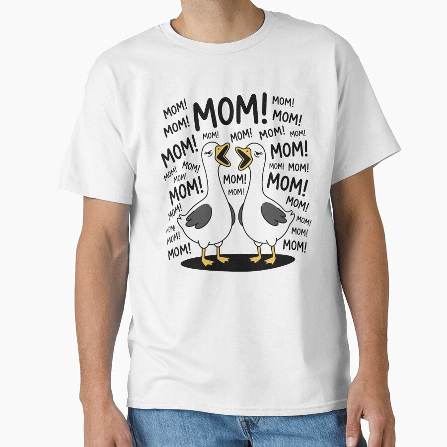 Mom Seagull Funny Mama Seagulls Mothers Day by ironicmuscle