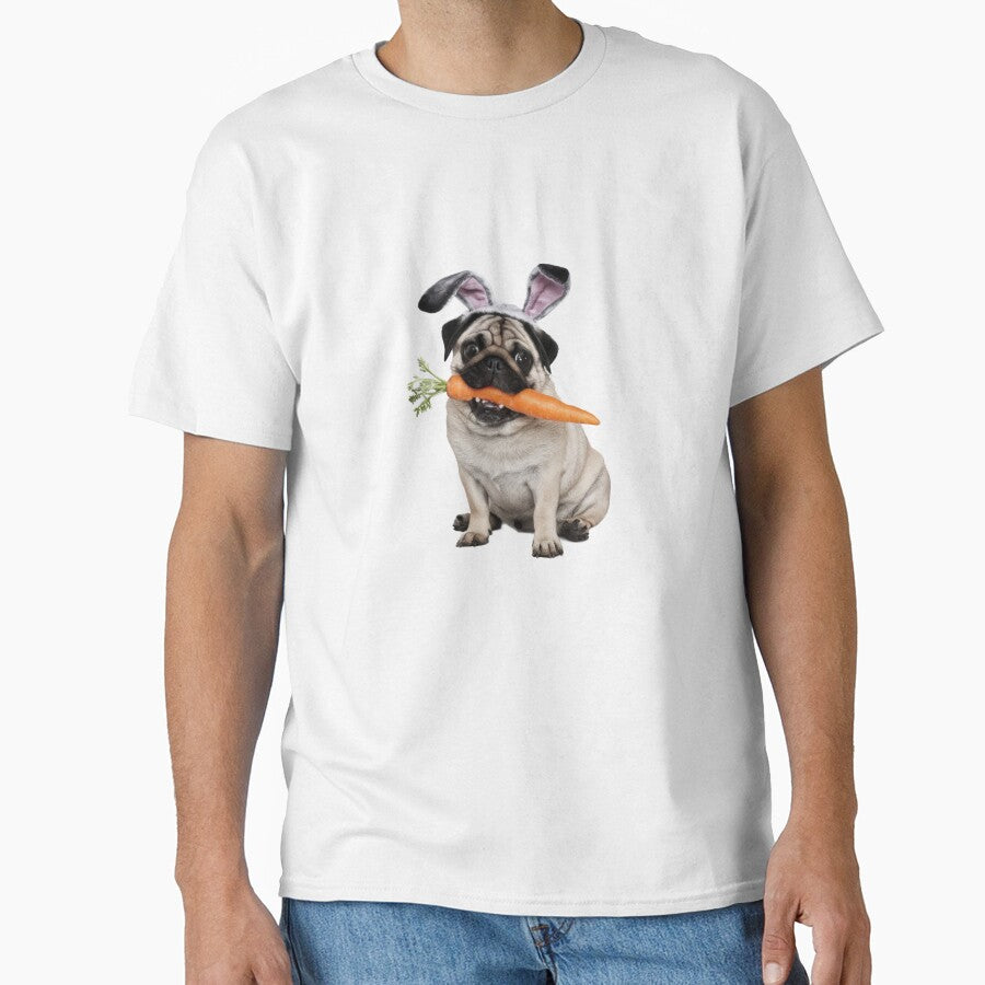 funny easter dog with carrot,Happy Easter,Easter Humor,Easter Day,funny easter design by Expressions-Sel