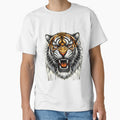 Brave And Fearless Tiger by Misterzino Classic