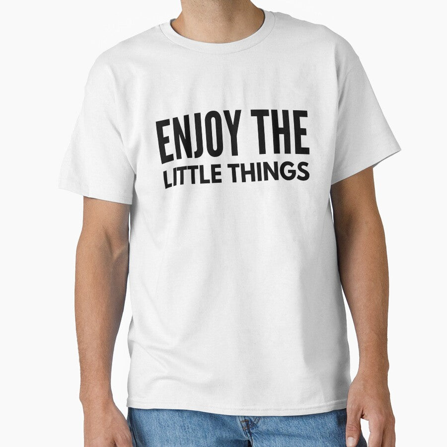 Enjoy The Little Things - Motivational Words by texteestore