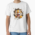 Cute Tiger Wall Breaker by NicolasGlowArt