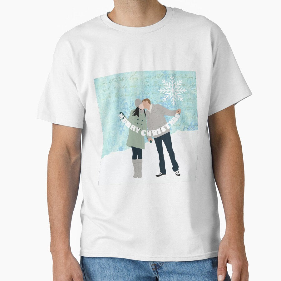 Merry Christmas couple in the snow by CindyIR