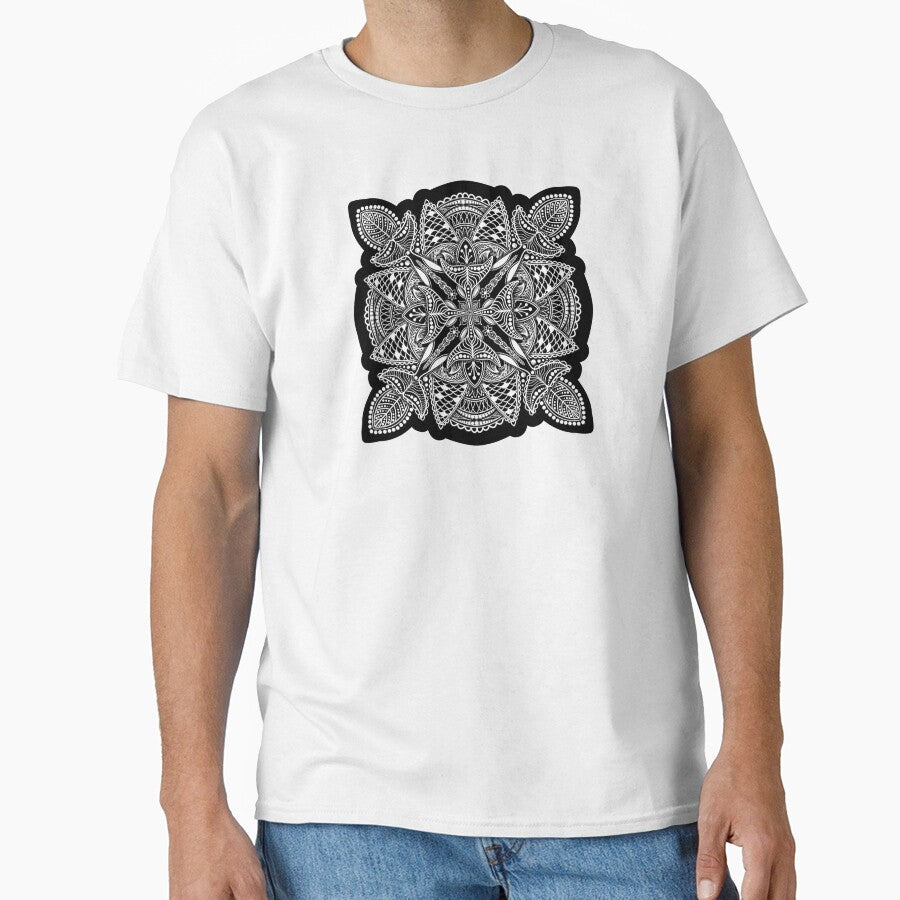 Orca Whale Inspired Mandala by For Art Sake