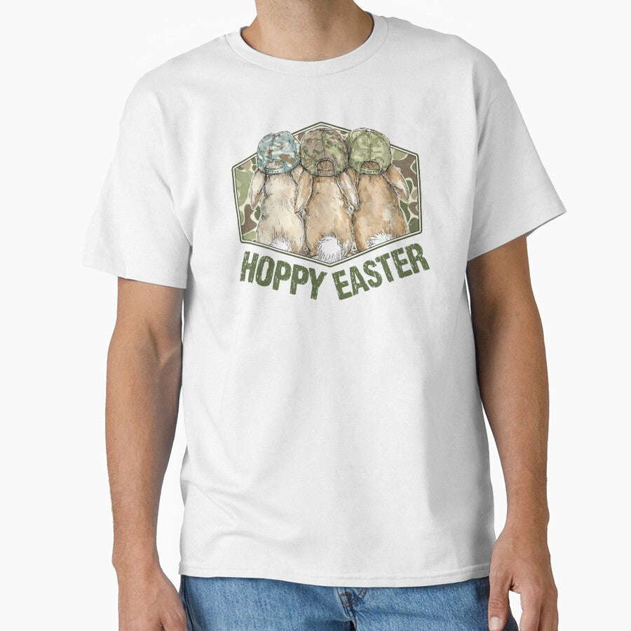 Retro Hoppy Easter, Funny Easter Day 2 by Naviiraart