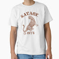 Savage Tiger T-Shirts, Tiger Lover Gift, Tiger Face Sweatshirt, Animal Lover Gift, Tiger Shirt, Tiger Mascot Unisex Sweatshirt Tee by TonySpencer