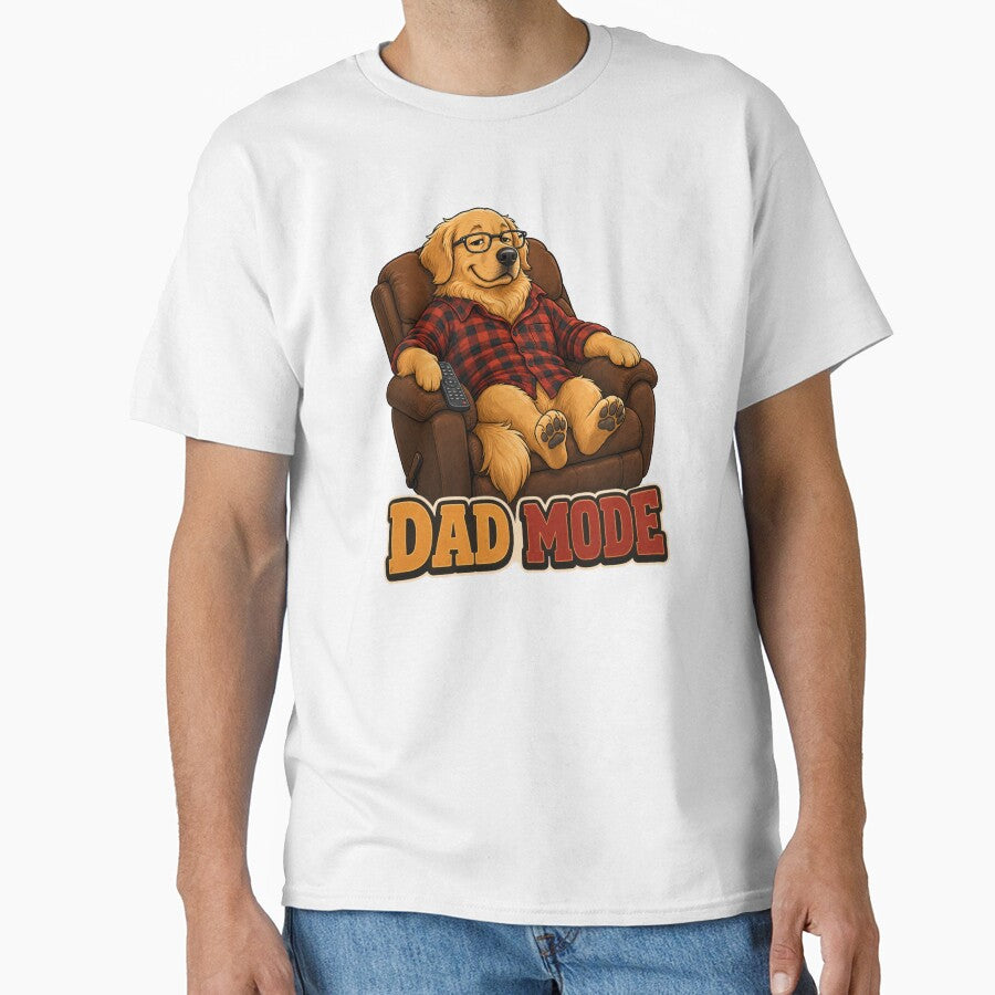 Golden Retriever Dad Mode by zoughlal