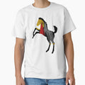 Mustang Horse Nordic Mountains Minimalist Art by SoccaTamam
