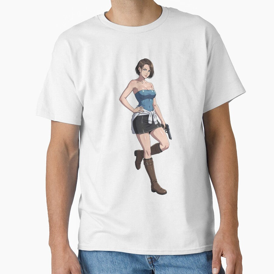 jill valentine resident evil 3 anime 7 by andresdrawing
