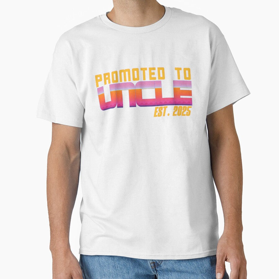 Promoted To Uncle Est 2025, Vintage Announcement, The best Uncle, Uncle squad, Funcle by DjenShop