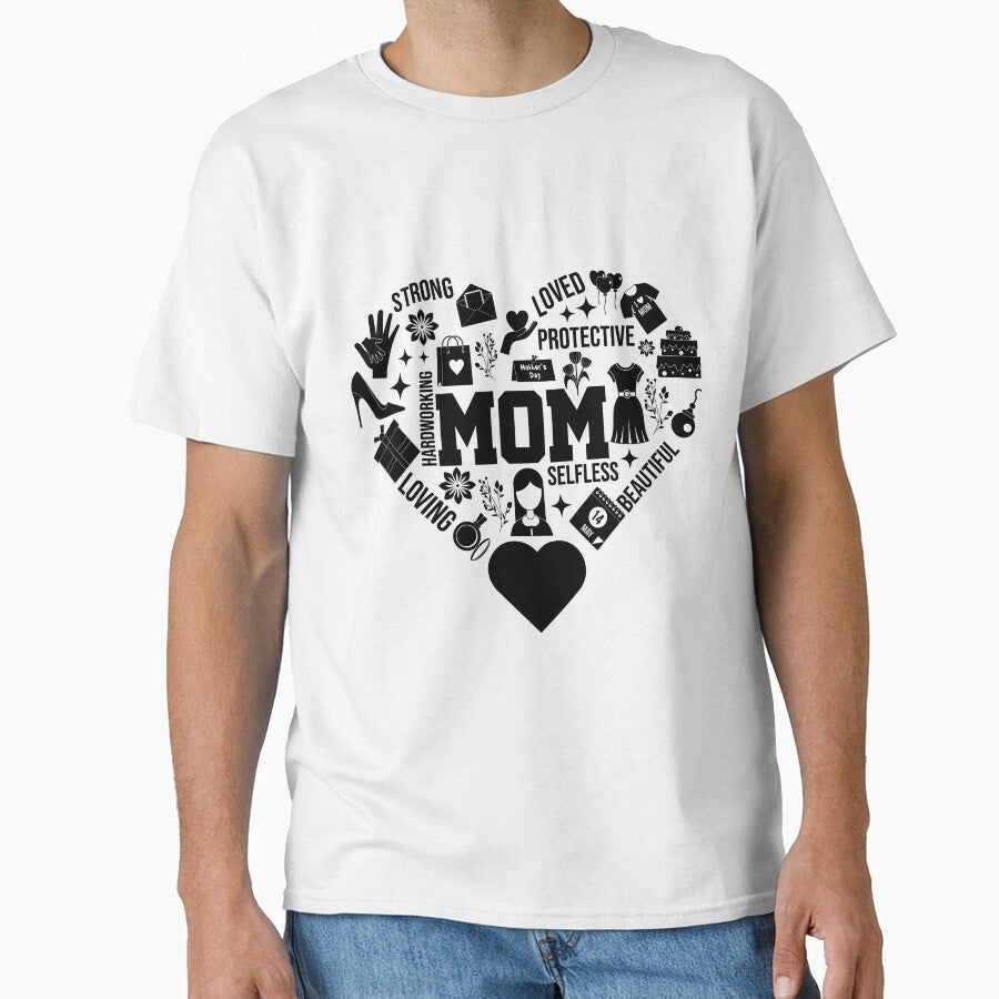 Mama Heart icons, Blessed Mom, Mom Shirt, Mom Life, Mother's Day, Mom, Gift for Mom, Cut File Cricut, Silhouette by smyniartco