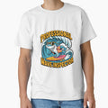 Professional Wave Inspector Shark Surfing  | Funny Beach Vacation Shark by PIXENTRA