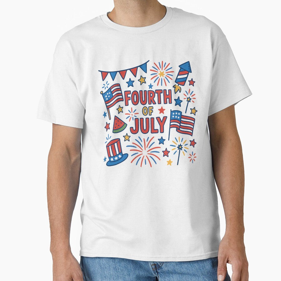 Beautiful 4th of July Illustration by Brontox