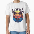 Retro Aloha Hawaii Vacation Beach Sunset Vintage Hawaiian Summer by STORHAMIDO