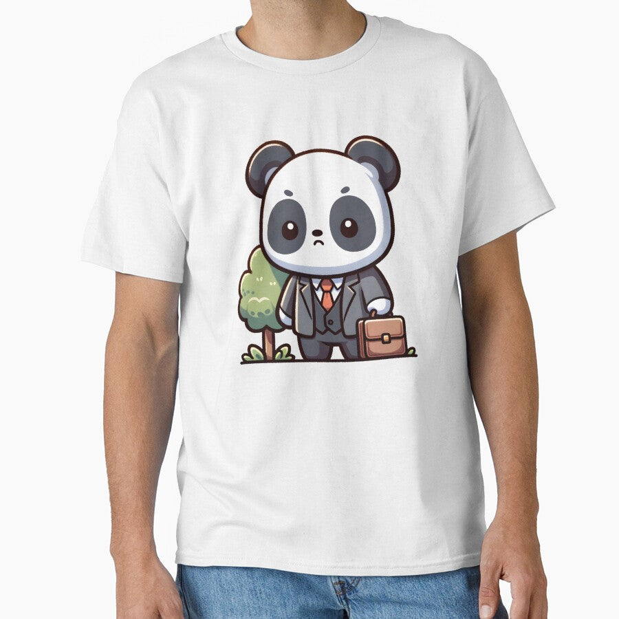 Panda Executive Ready for Work by UmbrellaStudio1