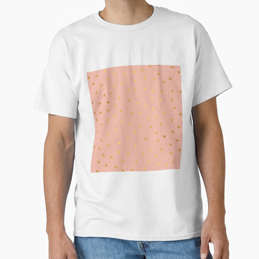 Millennial Pink Gold Pastel Pattern by Vic Torys ☆