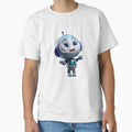 Geary Bot™ Looking Up in Wonder — Cute Robot Character by Gearybot