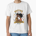 Better Together Romantic Couple T-Shirt & Sticker | Love Quote Design | Relationship Gift by achm