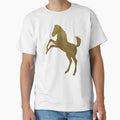 Golden Mustang Horse by SoccaTamam