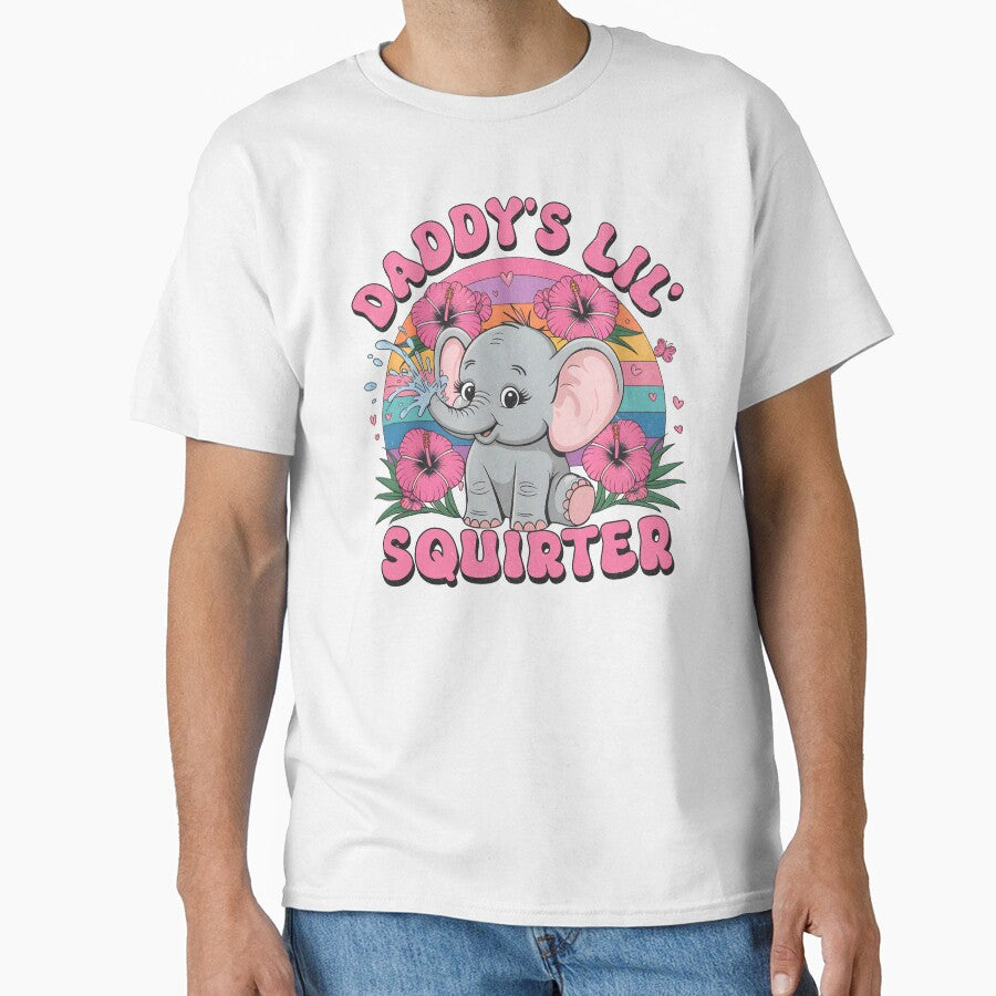 Daddy's Lil Squirter Cute Baby Elephant by BeansterNL