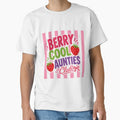 Berry Cool Aunties Club Strawberry Family Gift For Auntie by SkeletonsDanger