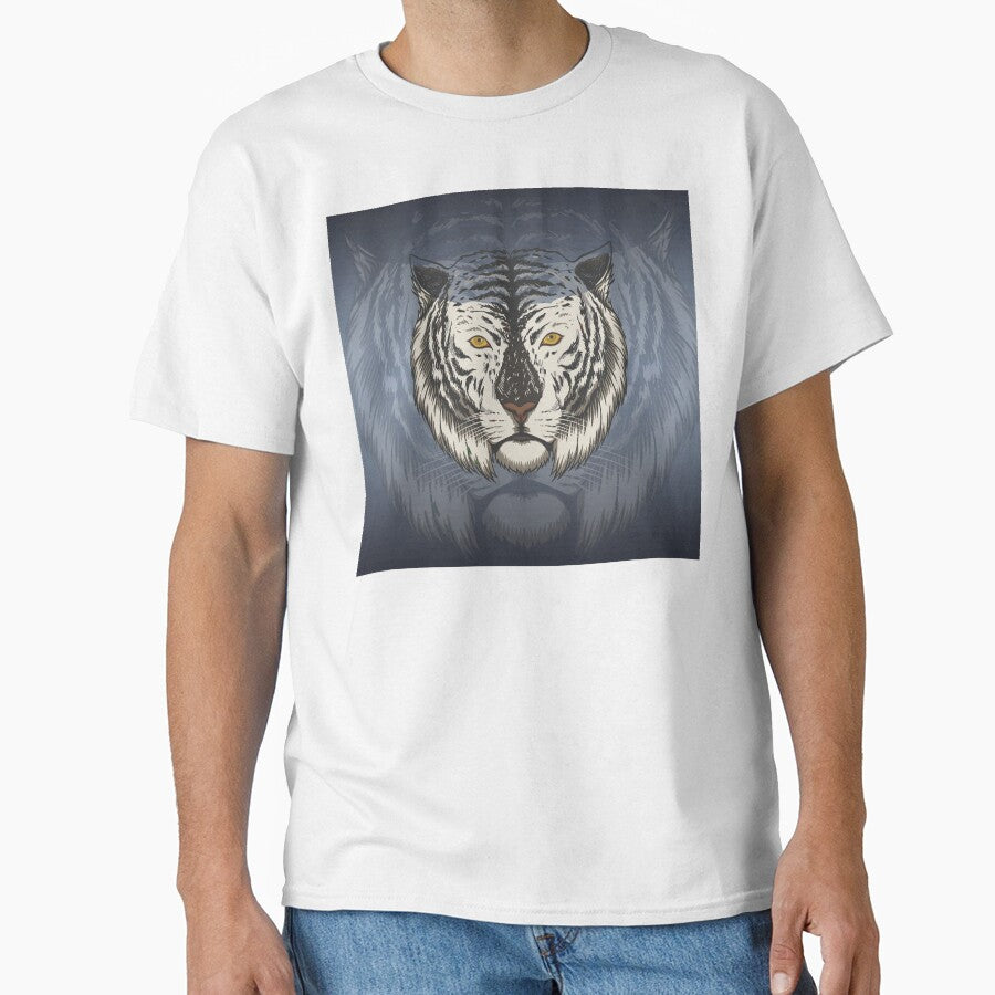 Albino whiteTiger head by Donutlovers
