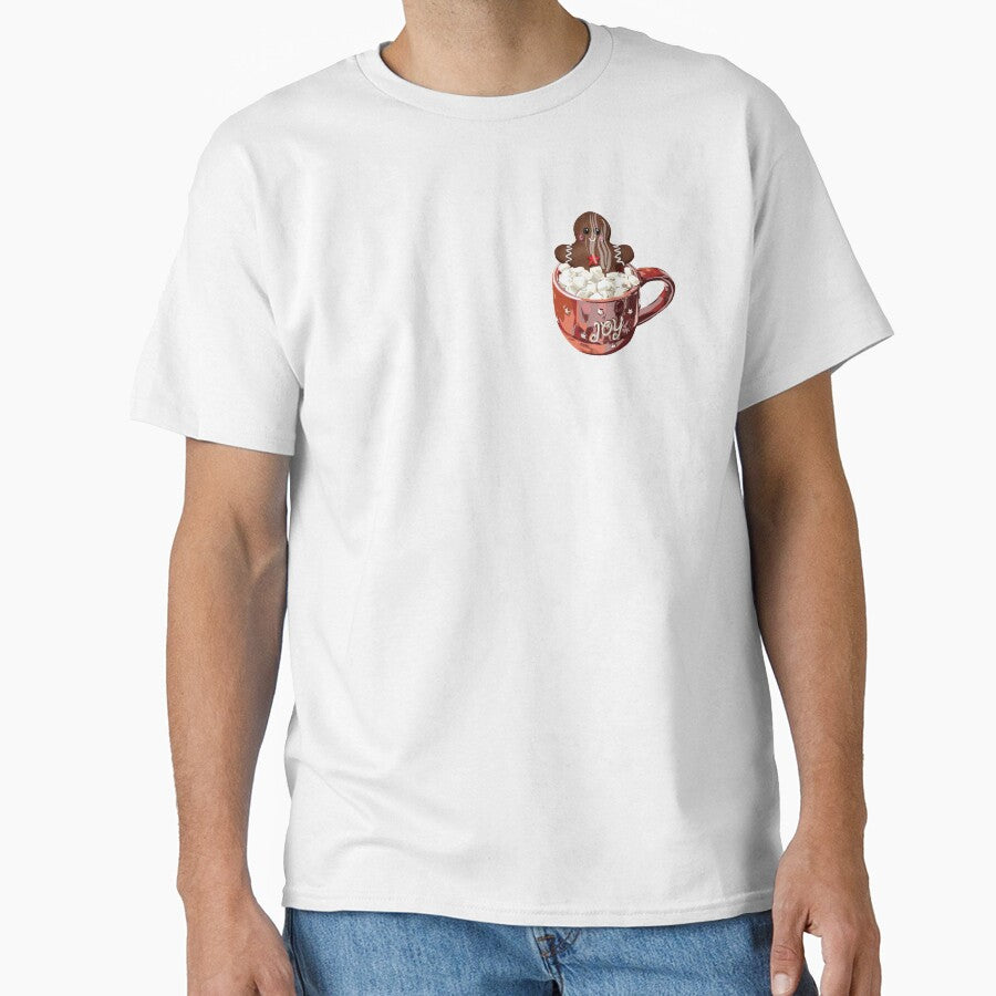Delicious Hot Chocolate in a Cup with Cookie Illustration for the Perfect New Year's Celebration by Pandositive
