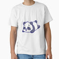 Cute Happy Panda Bear Chilling Out by Yoshie Yoshie