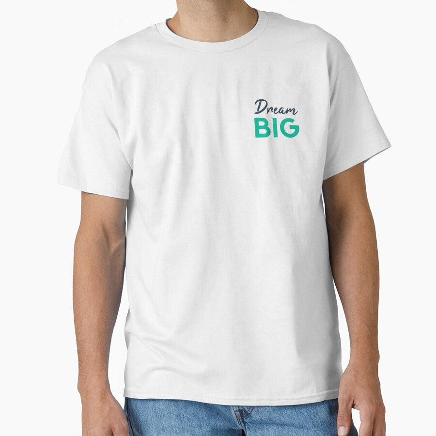 Dream Big (Navy & Teal) by PopPrints