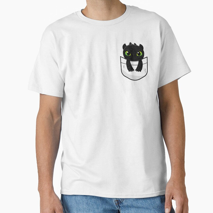Toothless in Pocket - How To Train Your Dragon by Necronder