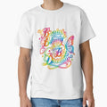 Brains Beauty & Big Dreams Rainbow Tie Dye Butterfly Inspirational Design by Divine Boutique