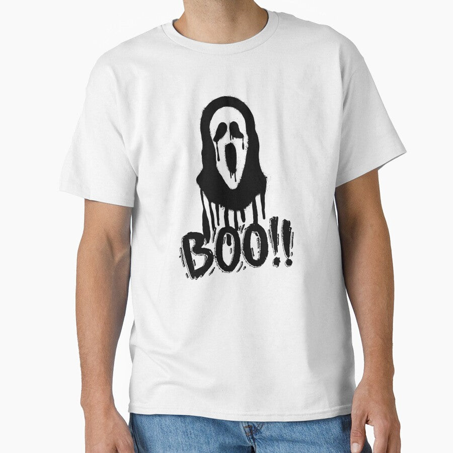 Booh! Cute Spooky Ghost | Ghostcore Aesthetic Design by AeraArts