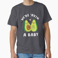 Funny Baby Pregnancy Announcement Shirt & Gifts: We're 'Avin A Baby Avocado by coolintent