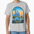 Incheon Vintage Travel Illustration by HomeLivingCo