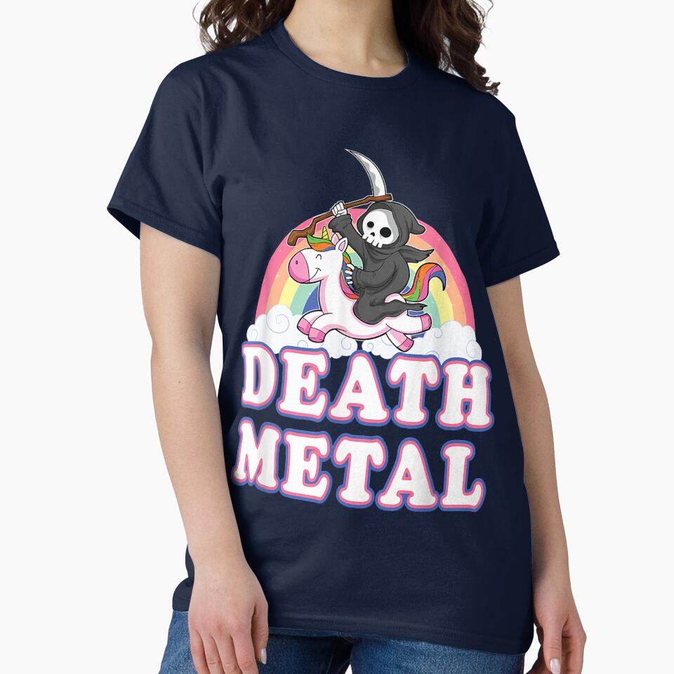 Good Big Four Has Many Fans Death Metal Rainbow Grim Reaper Unicorn Gifts For by HughBeard040