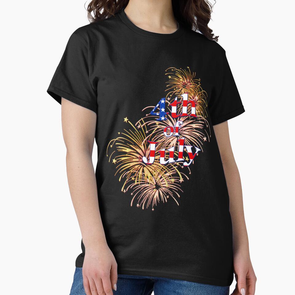 4th of July Fireworks Mens by RoseWilderCo