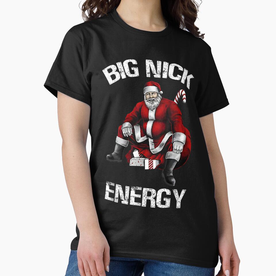 Big Nick Energy - Santa Christmas by looptuujnet