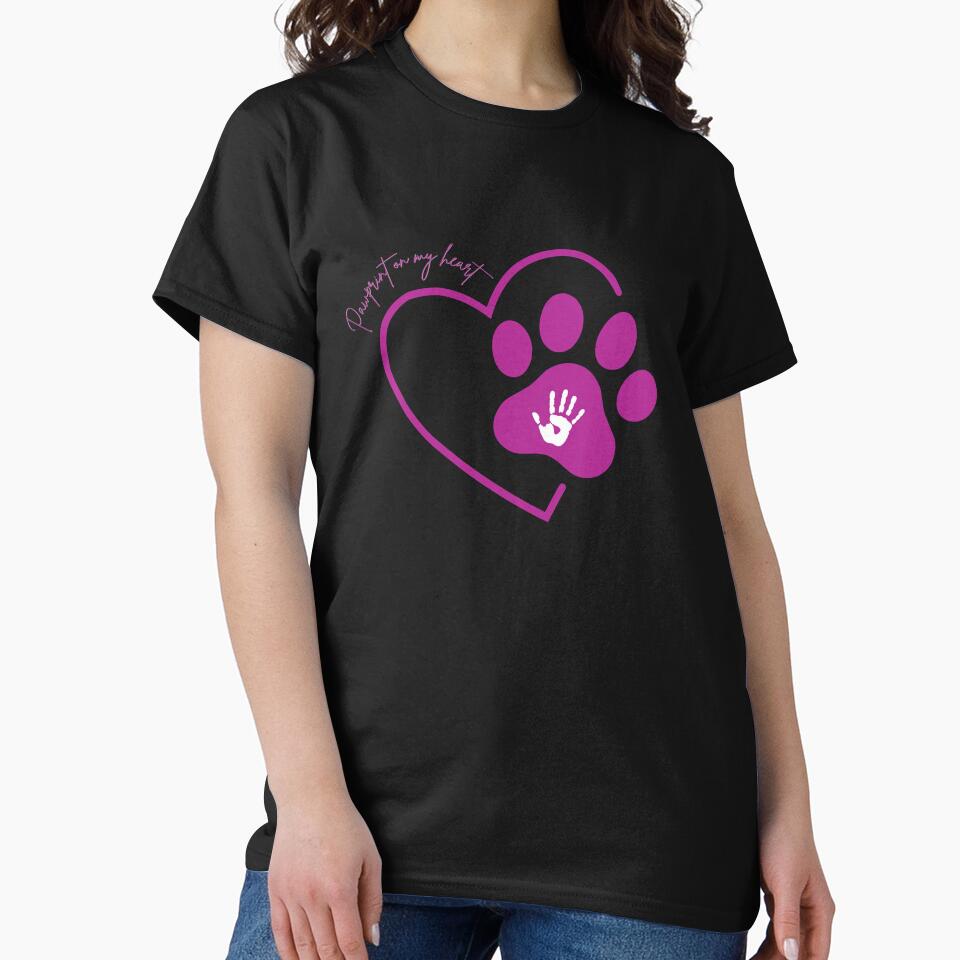 Pawprint heart by E.C.Creations