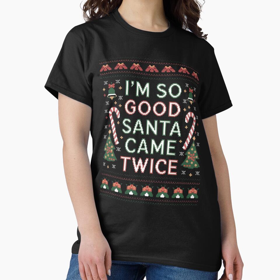 Rude Christmas ugly sweater by CandyVenom