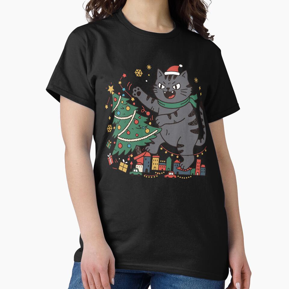 Catzilla Christmas. #2 by EunsooLee