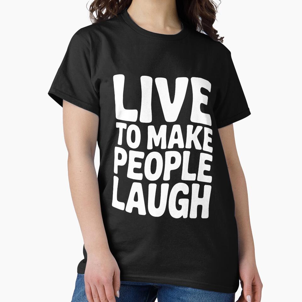 Live to Make People Laugh by Frank Ring