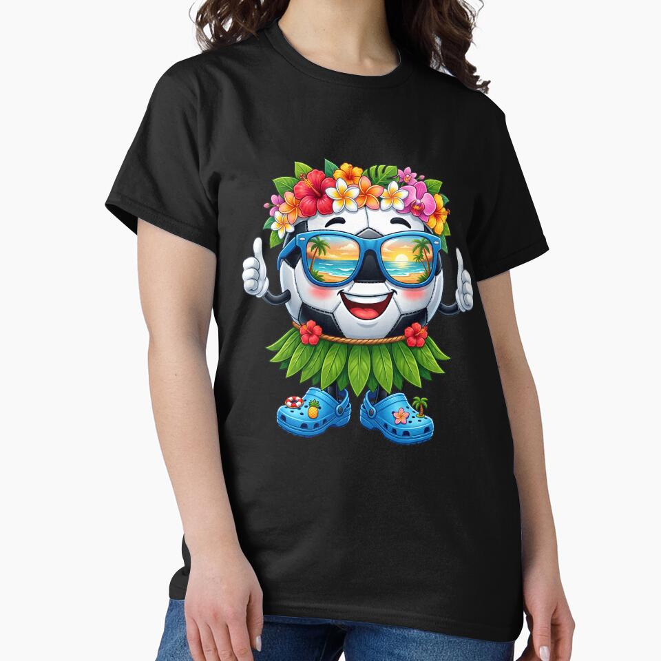 Hawaiian Soccer Hawaii Tropical Beach Summer Vacation Kids by Littermin