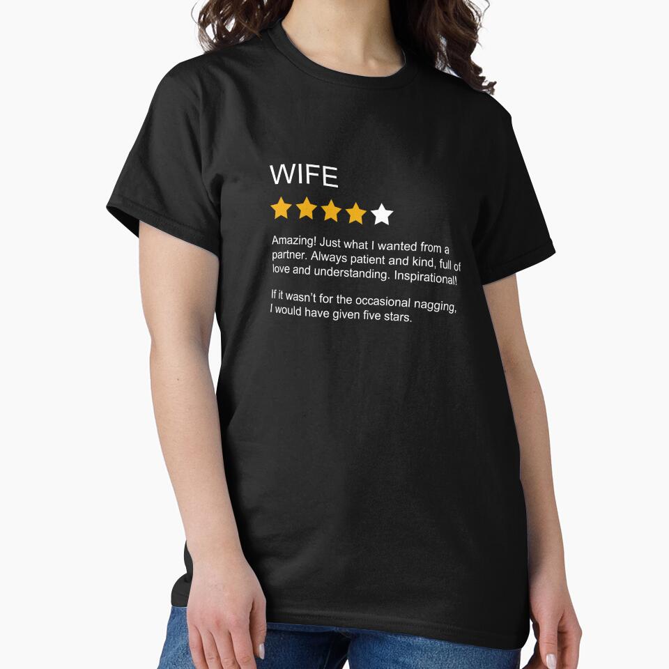 Funny Wife Review 4 Star Rating Wife by kateshephard