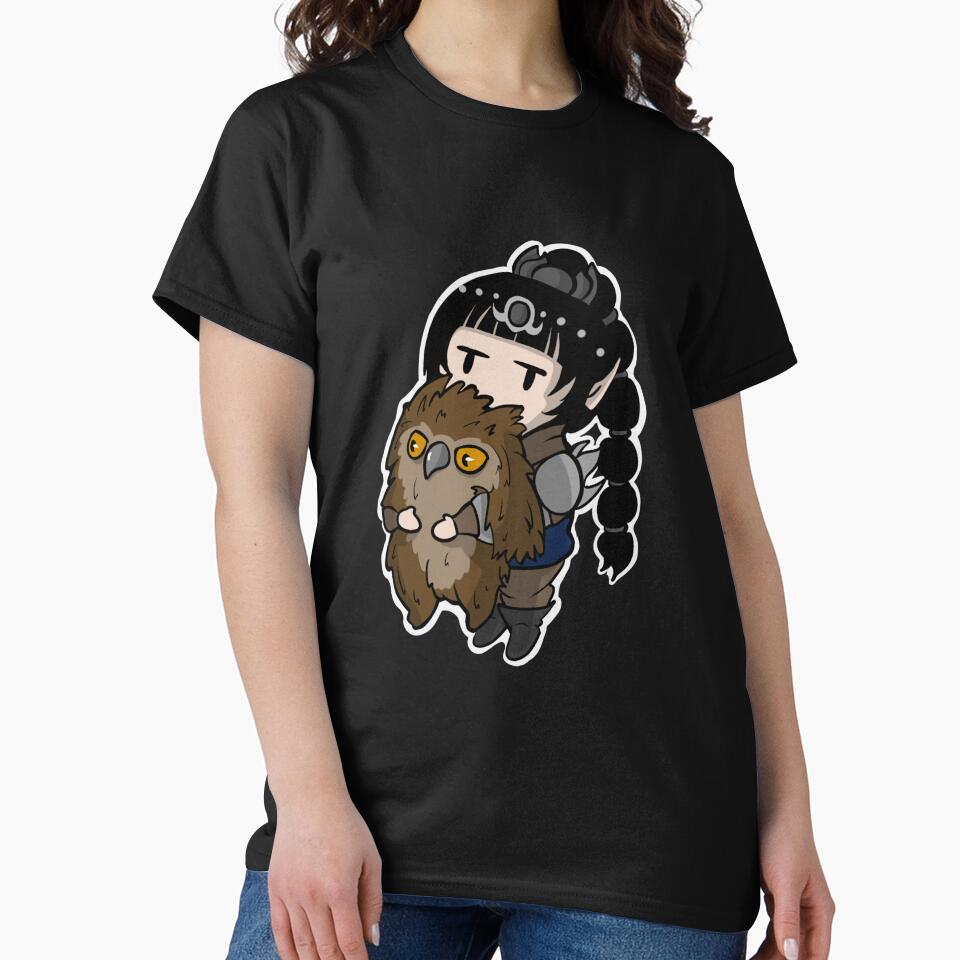 Cute Shadowheart with Owl Bear | Baldurs Gate 3 | BG3 | DND by SquirkyShop