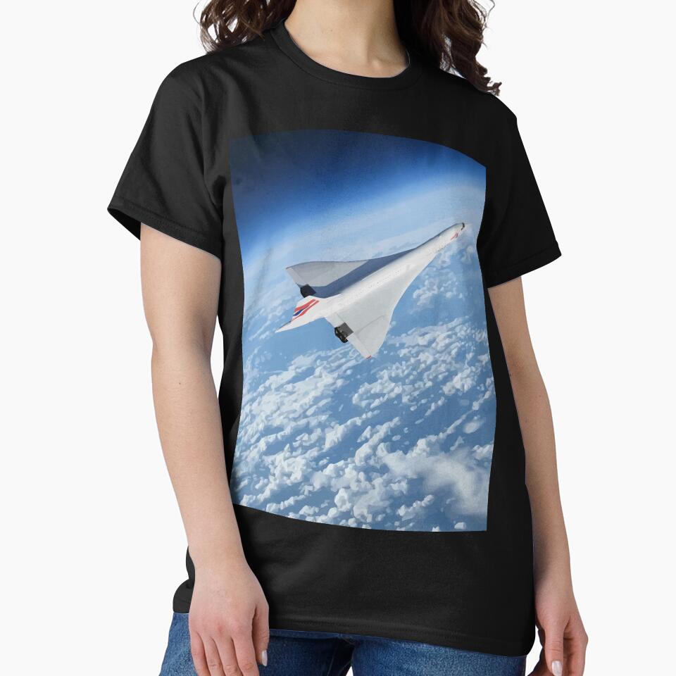 Concorde "Earth Curvature" by Speedbirddesign