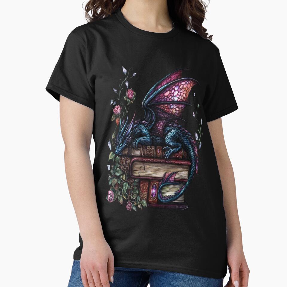 Life is Better with Dragons and Books by NightWispStudio