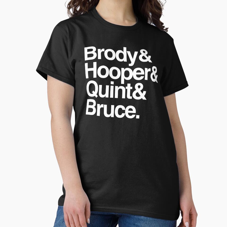 Jaws - Brody and Hooper and Quint and Bruce by njmclean