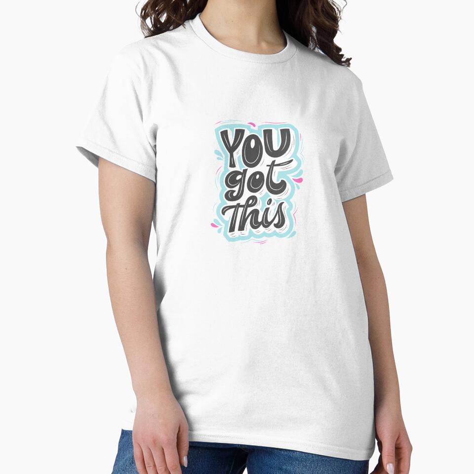 You Got This - Inspirational and Motivational Quote by greenoriginals