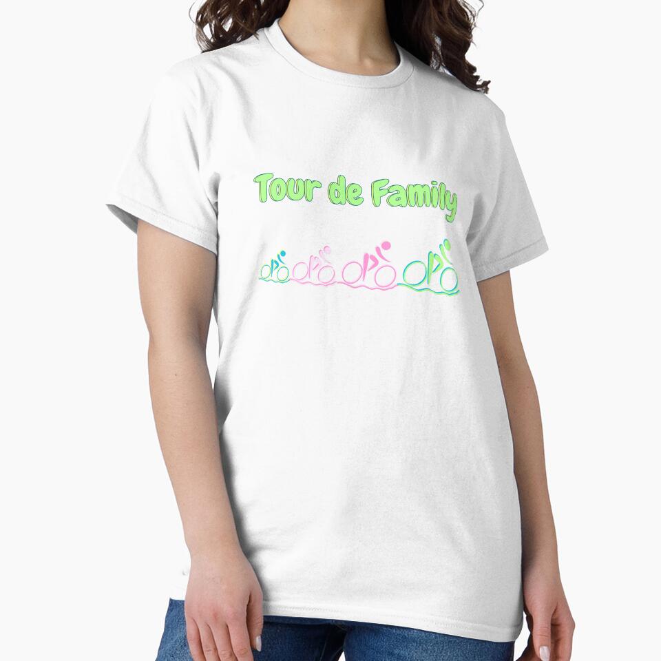 Tour de Family, cyclists by coloursforkids